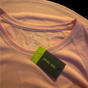 Tek Gear Light Pink Performance Shirt